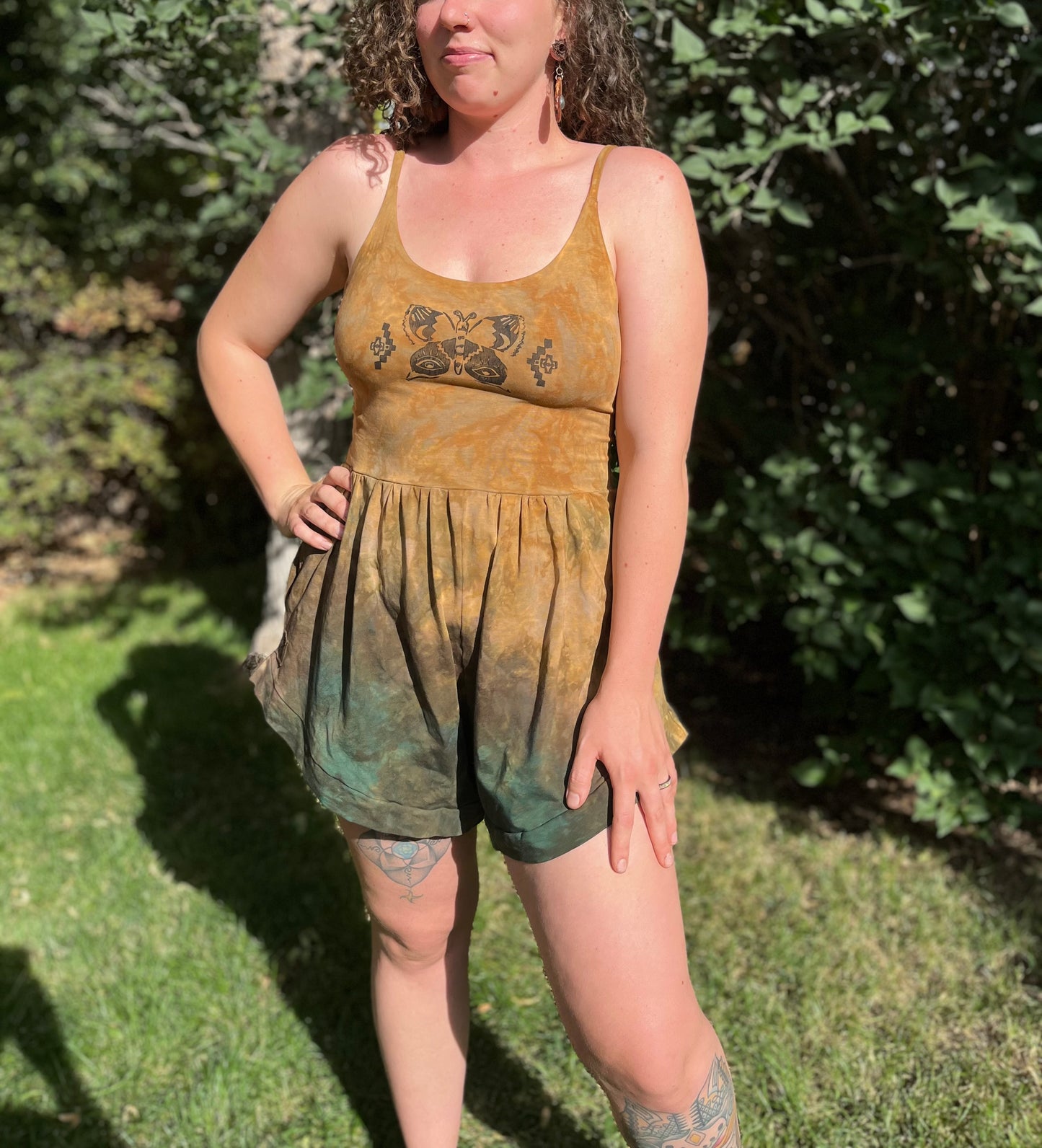 Monarch Romper