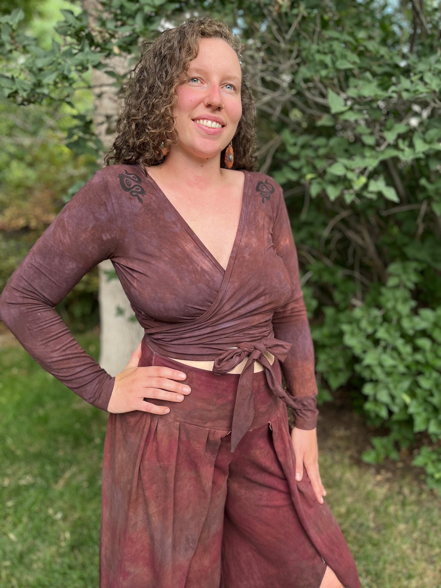 Horizon Wrap Top (Short/Long Sleeve)