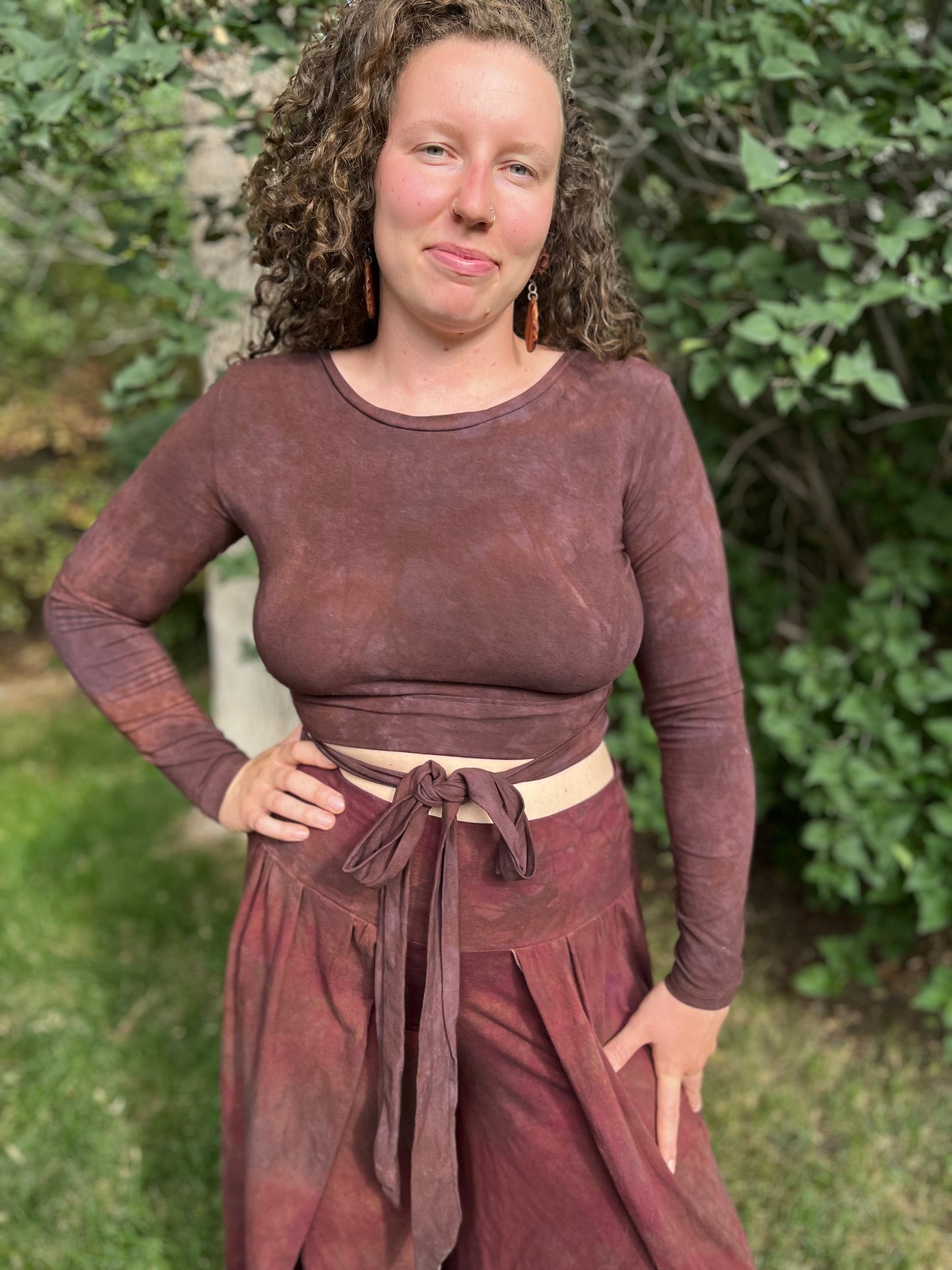 Horizon Wrap Top (Short/Long Sleeve)