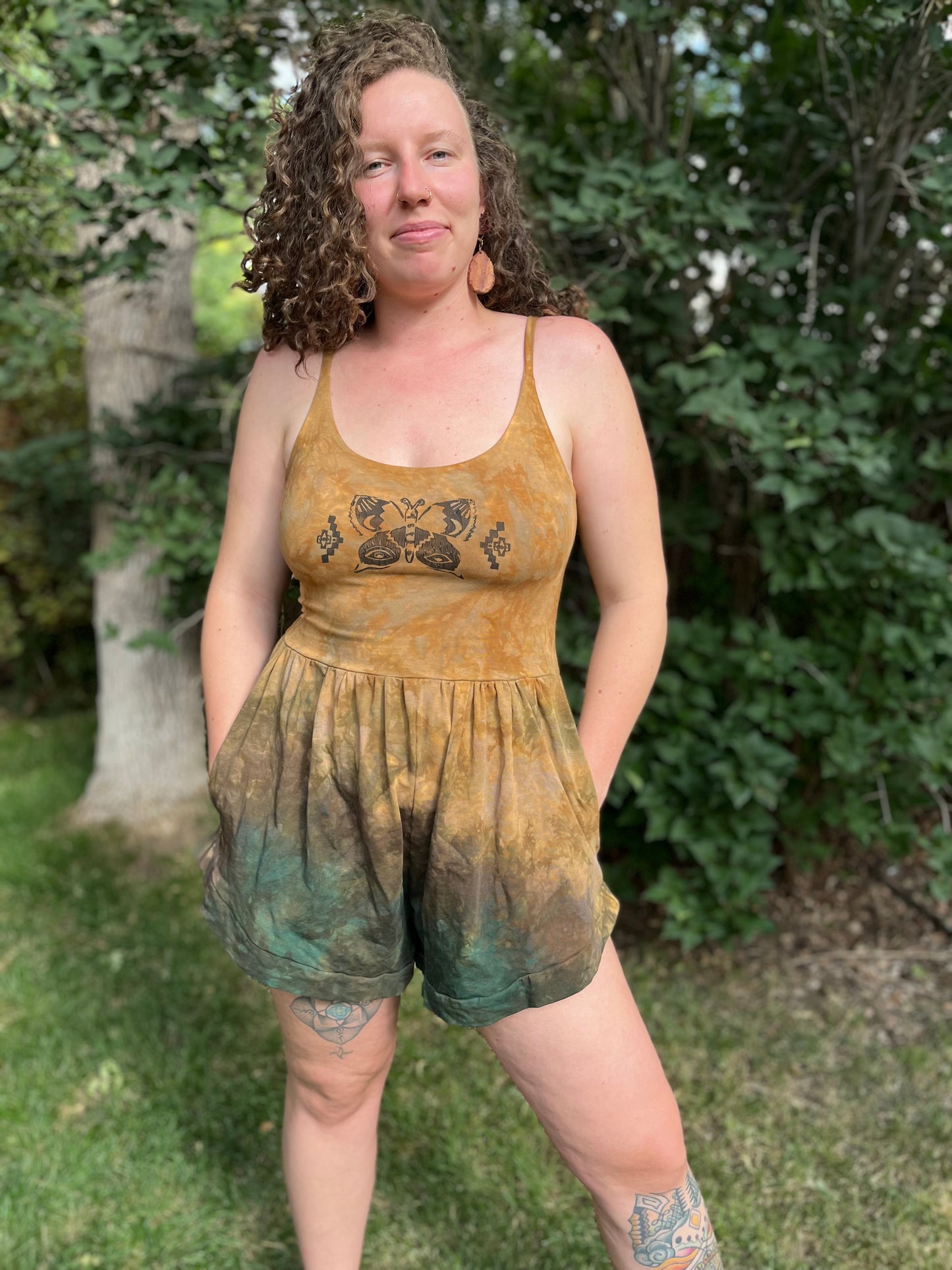 Monarch Romper