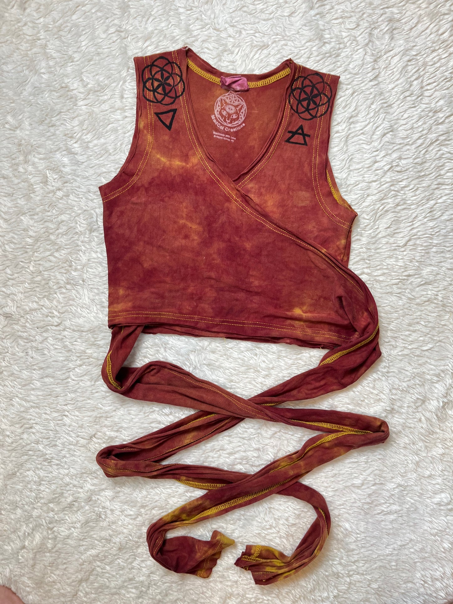 Sacred Symbols Wrap (Regular)