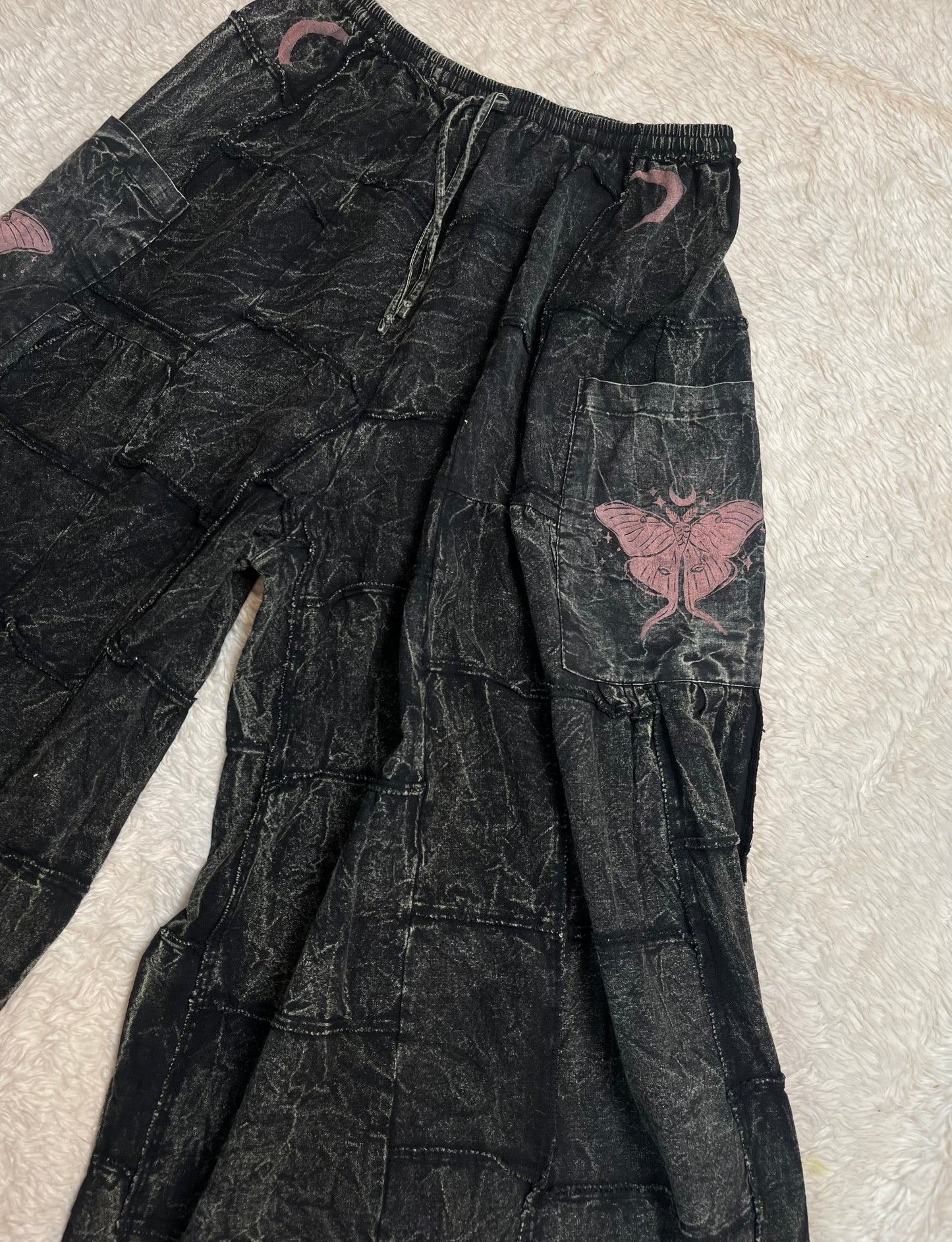 Patchwork Pants (Plus)