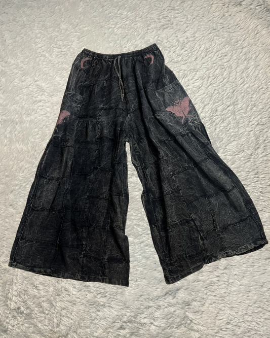 Patchwork Pants (Plus)