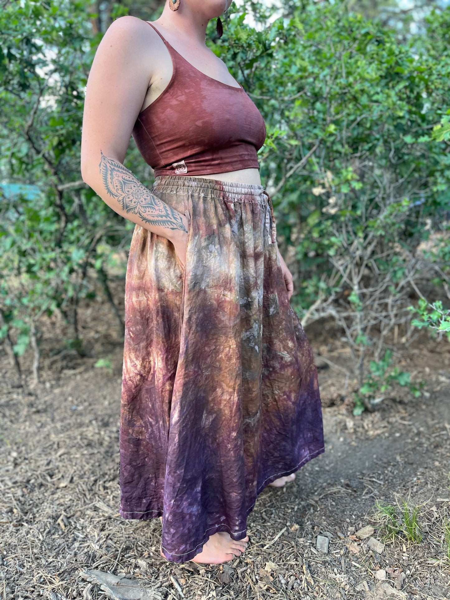Linen Skirt (XL)