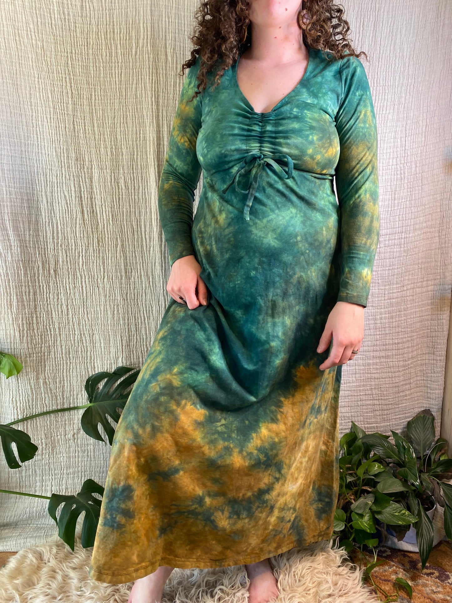 Mycelia Dress (Long) (Short/Long Sleeve)
