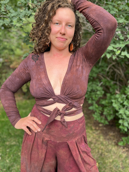 Horizon Wrap Top (Short/Long Sleeve)