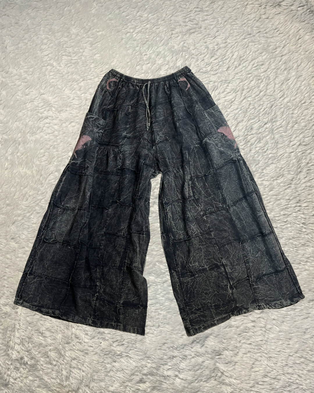 Patchwork Pants (Plus)