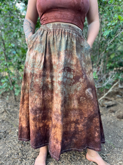 Linen Skirt (Medium)