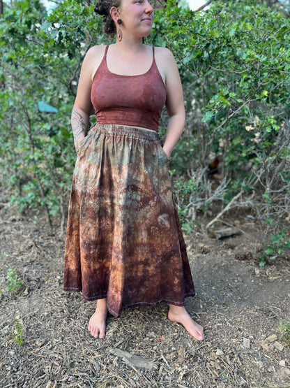 Linen Skirt (Medium)