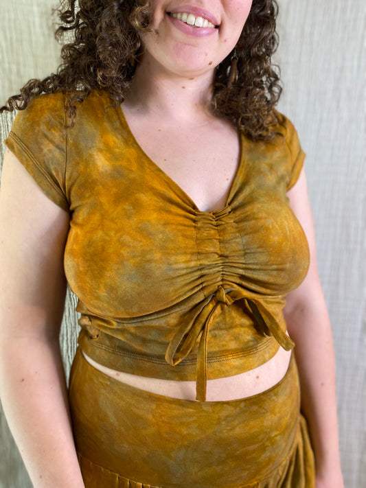Mycelia Top (Cropped) (Short/Long Sleeve)