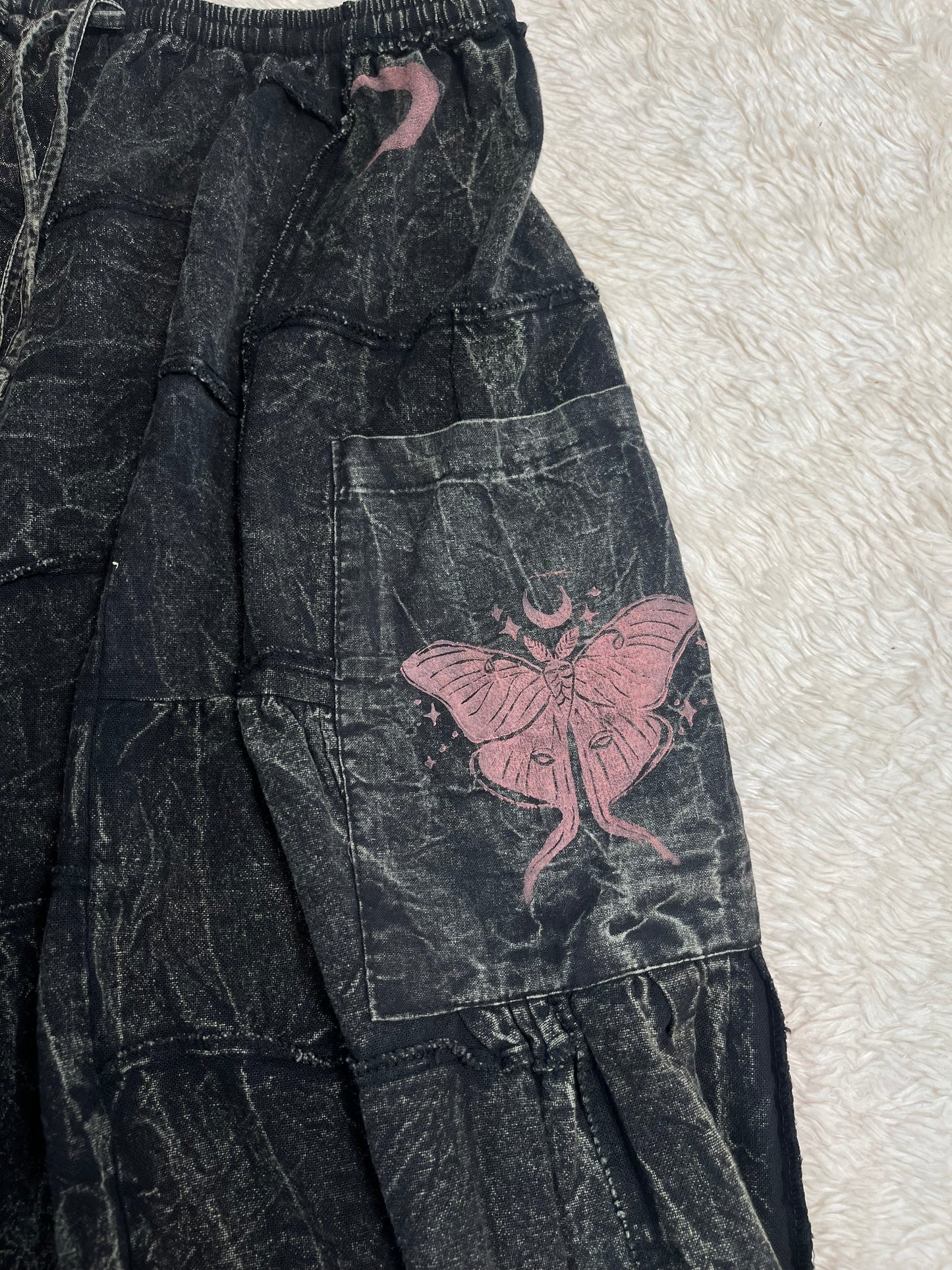 Patchwork Pants (Plus)