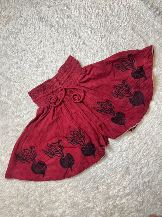 Beet Shorts (Small/Medium)