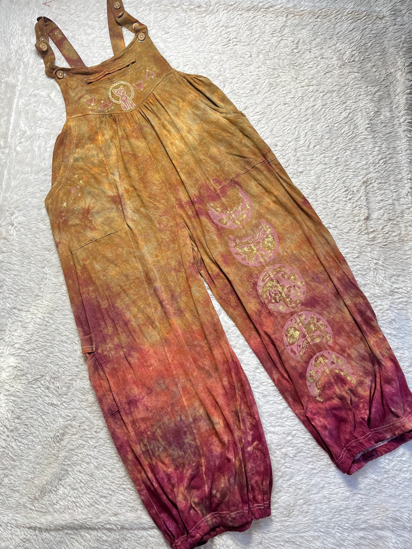 Alchemical Cat Overalls