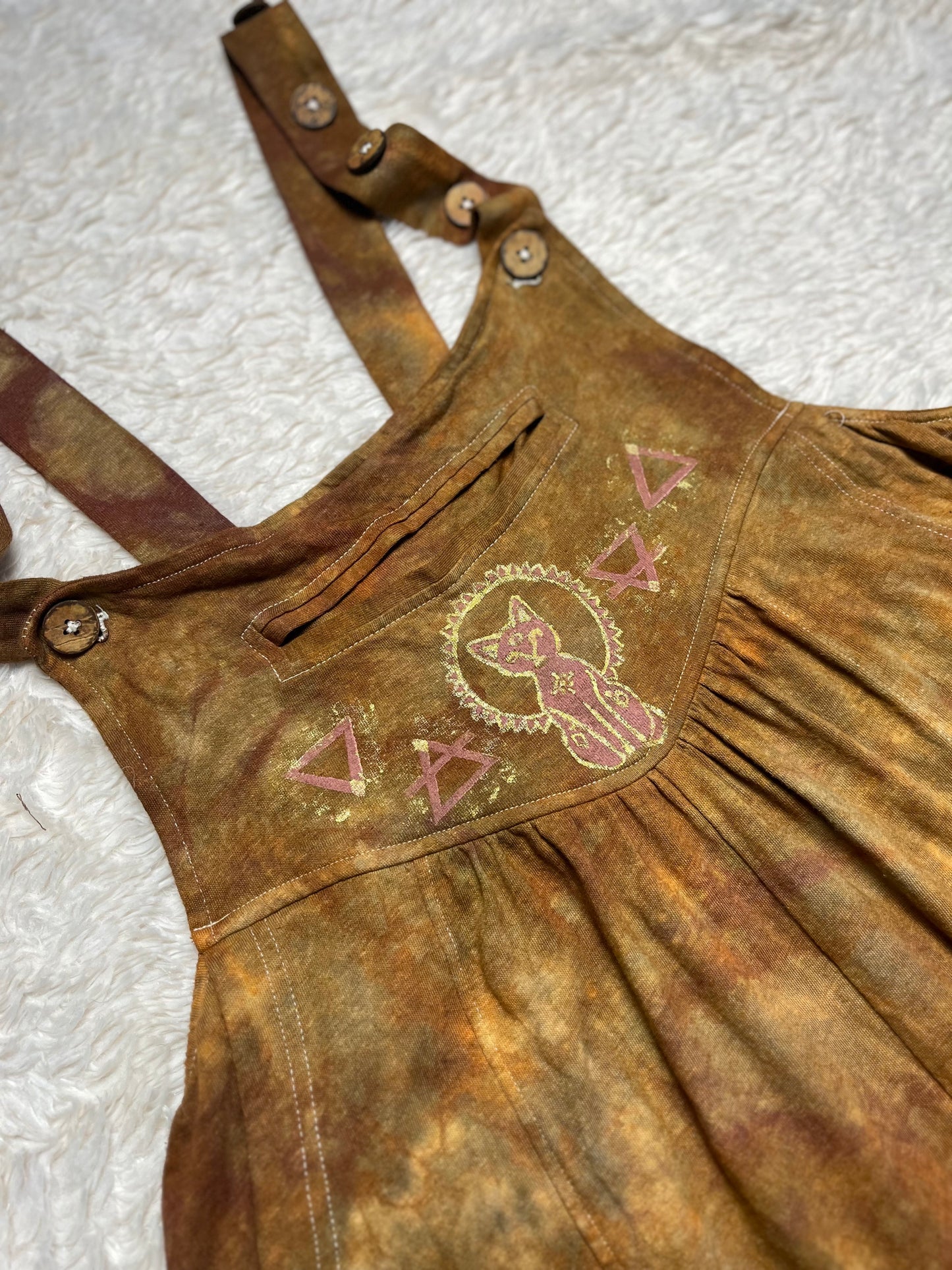 Alchemical Cat Overalls