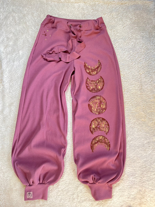 Moon Phase Cuffed Wide Legs (L-XXL)
