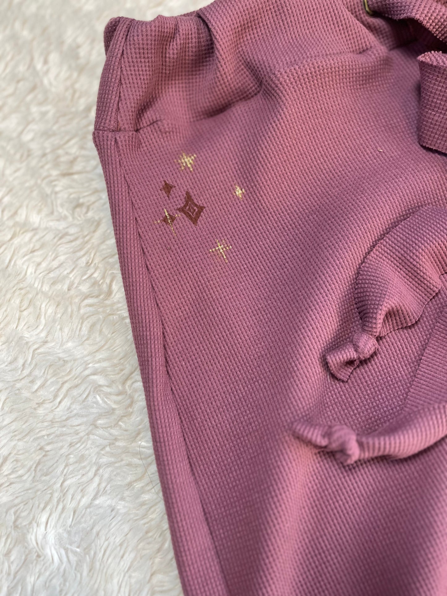 Moon Phase Cuffed Wide Legs (L-XXL)