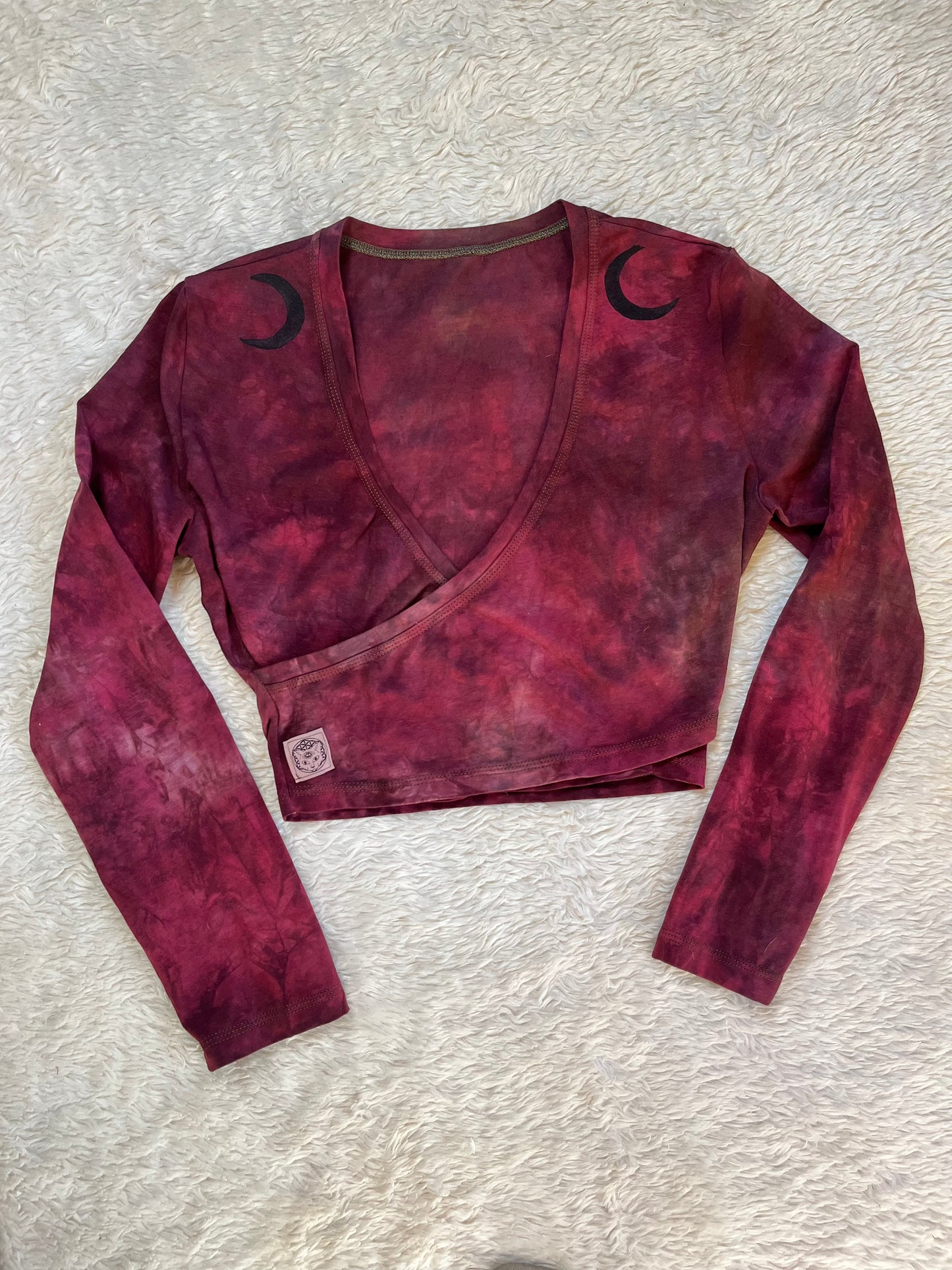 Crescent Wrap Top (M-L)