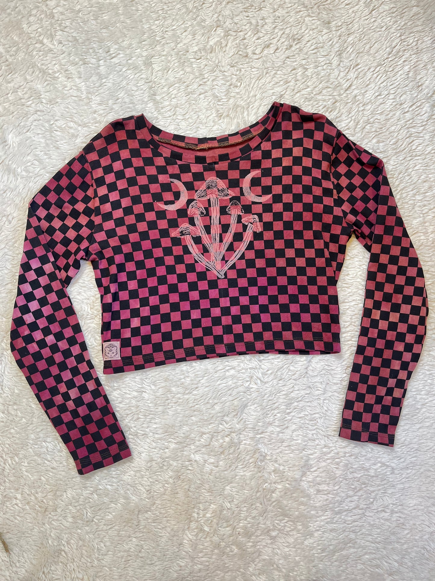 Checkered Mushie Pullover (M-XL)