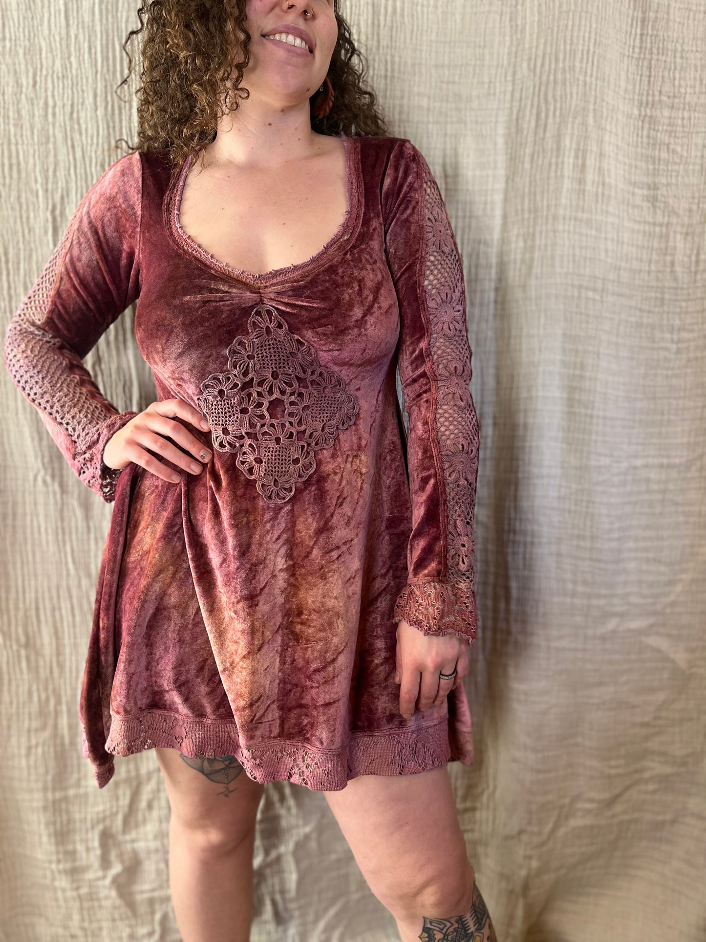 Velour Dress (M-L)