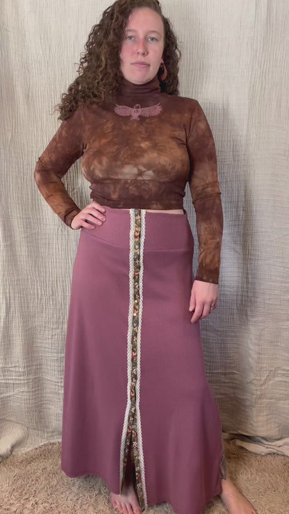Button-Up Skirt (M-XL)