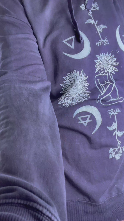 Flower Lady Pullover (Large/XL)