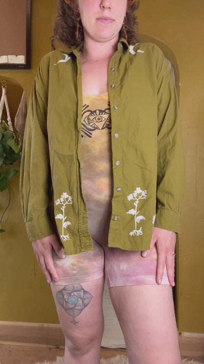Upcycled Button-up (XL)